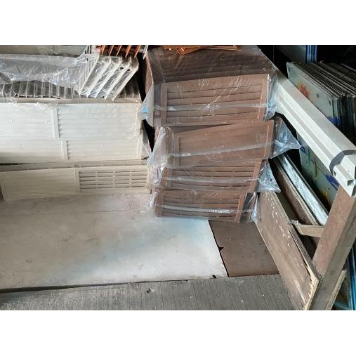 Jalusi/lubang angin pvc - Putih