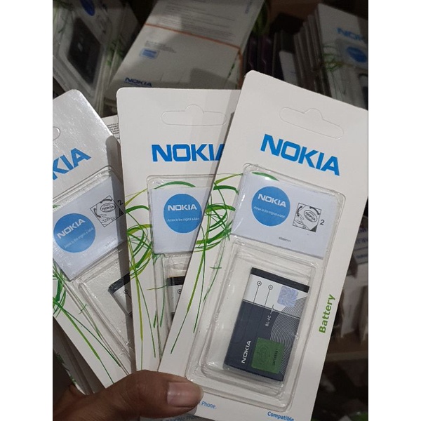 Baterai Batre Battery NOKIA BL 5C BL5C Original 99% / Baterai Handphone Jadul BL 4C Original 99% Baterai batre battere Nokia BL-5C ori 99 nokia 6600 6108 N70 N71 N72 N91 E60 BL4c