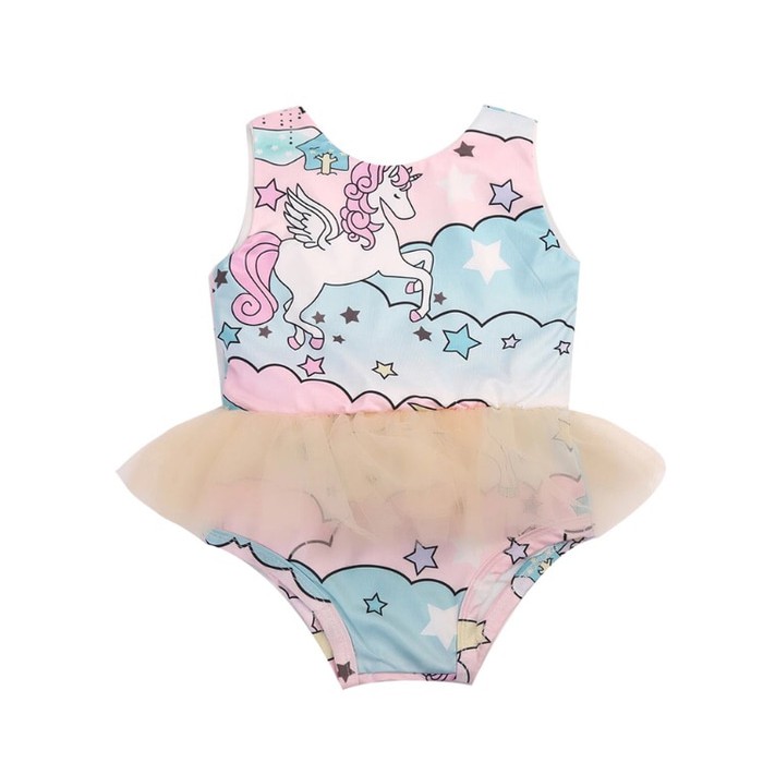 BAJU RENANG ANAK PEREMPUAN IMPORT BIKINI BAYI BABY BALITA UNICORN