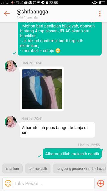 Jilbab sekolah serut S.M.L.XL