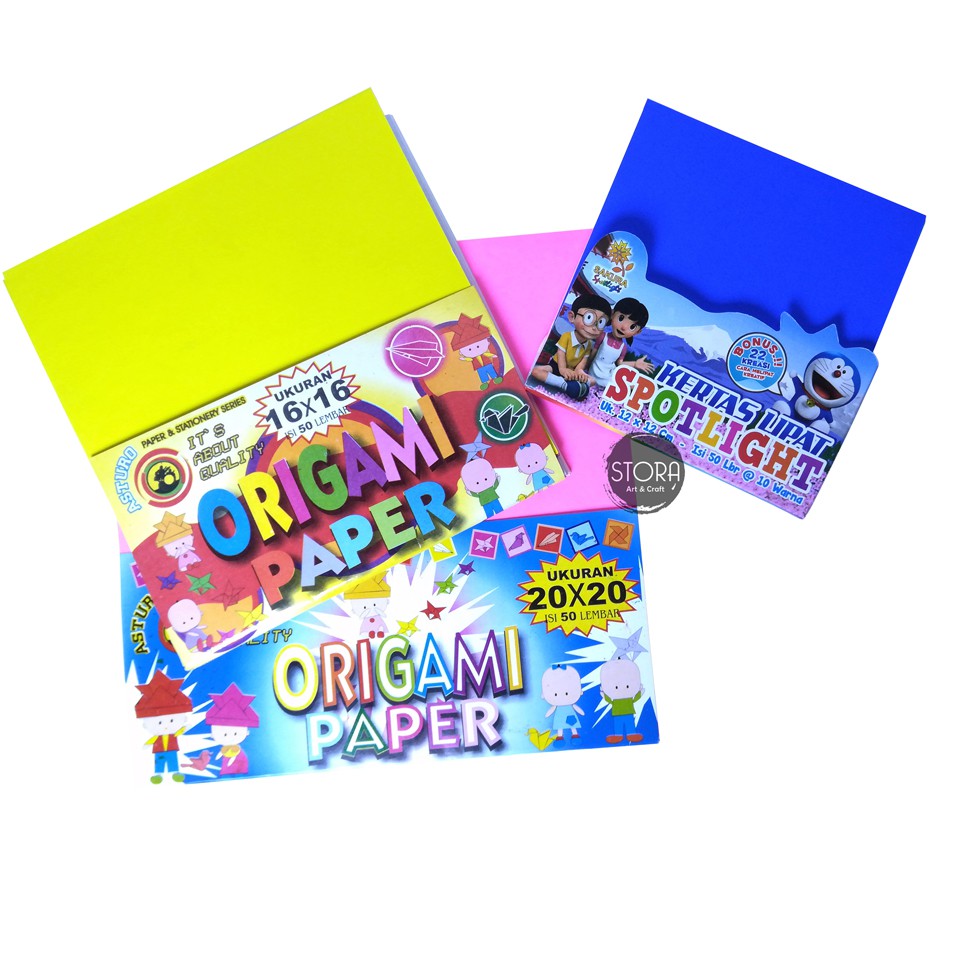 

Kertas Origami Spotlight / Kertas Lipat