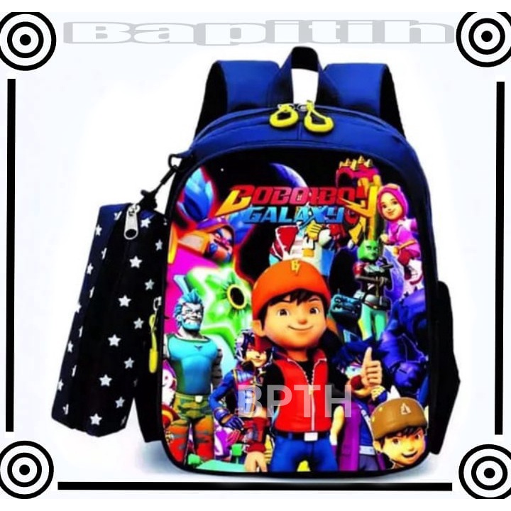 BPT TAS RANSEL BOBOIBOY Tas Ransel Fashion Sekolah Anak Laki Laki PAUD TK SD