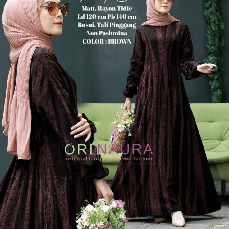 Wow Murah Meriah.. Gamis twil rayon ORI kasaida dres