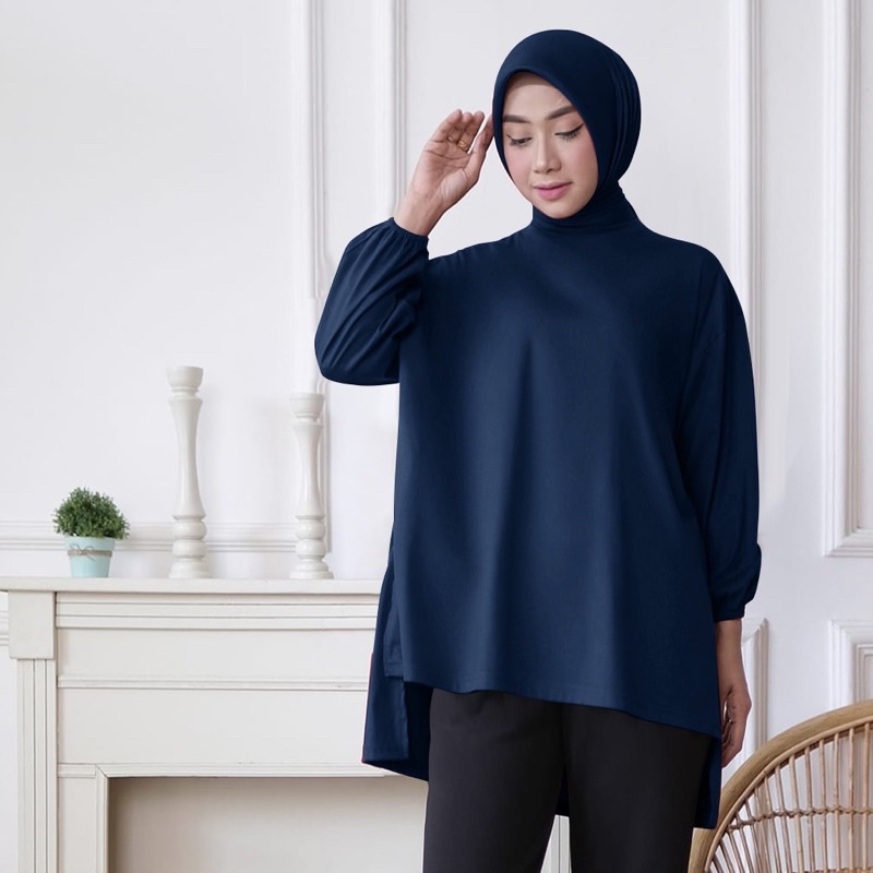 COD/BLOUSE OVERSIZE (A5) POLOS BAHAN BABYTERRY HALUS