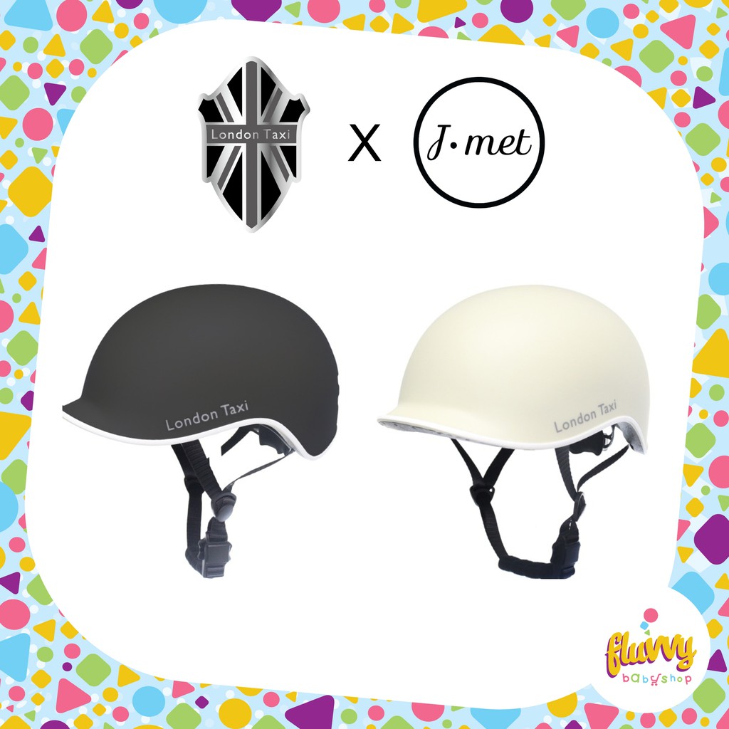 Helm Sepeda Dewasa London Taxi x J-met Adult Bicycle Helmet | Bike Helmet