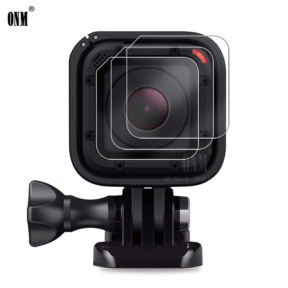 Tempered Glass Protector For Gopro Hero 4 Session Hero 5 Session Lens Scratch Resistant Protective Film Go Pro Shopee Indonesia