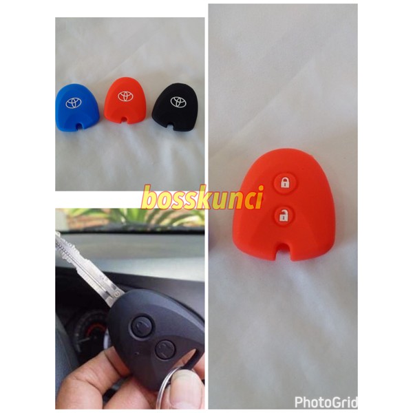 Casing Silicon / Silikon Kunci Remote Toyota Calya