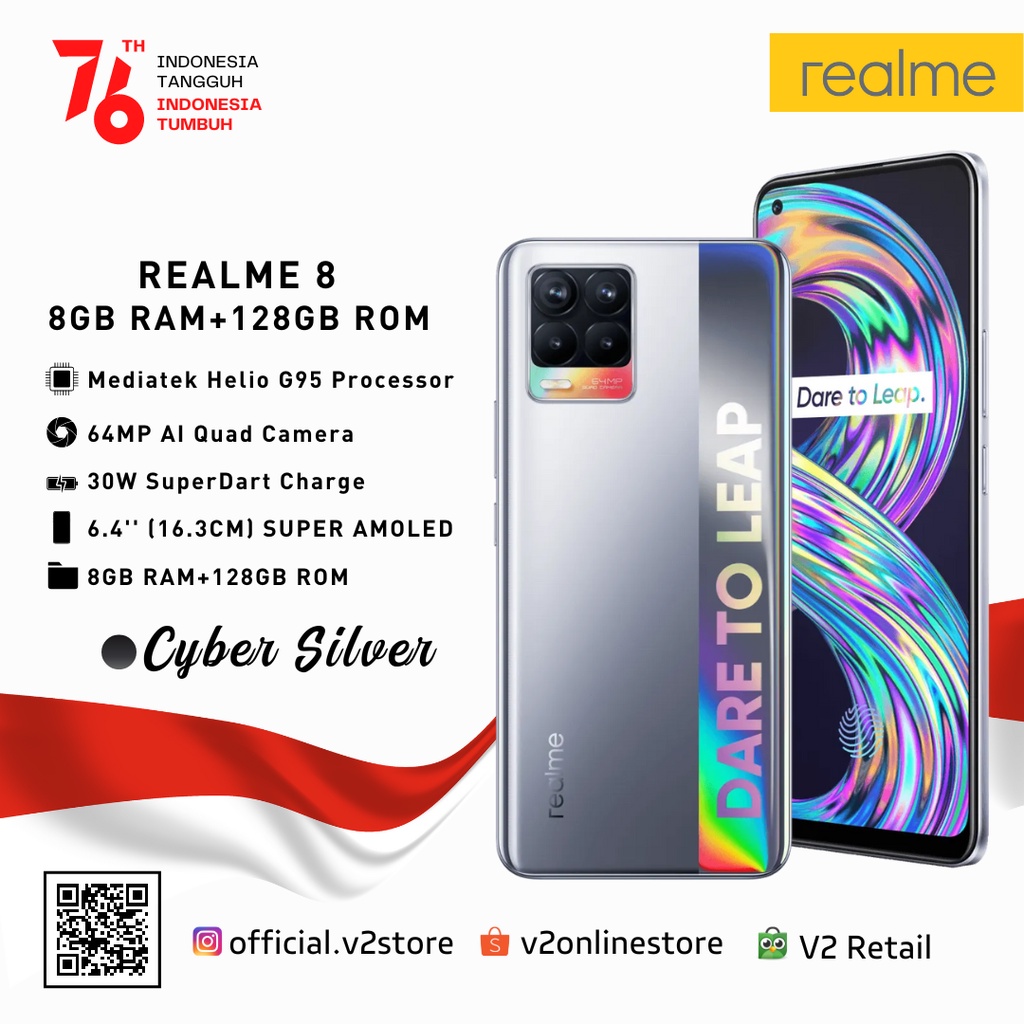 Jual REALME 8 (8GB RAM+128GB ROM) | Shopee Indonesia