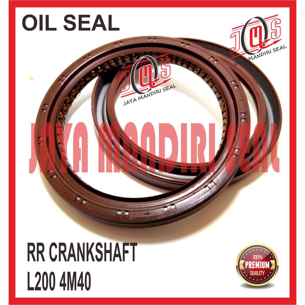 OIL SEAL CRANKSHAFT REAR KERK AS BELAKANG L200 STRADA TRITON 2800 CC 4M40
