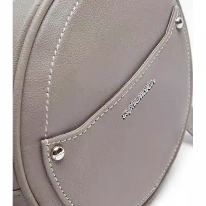 TAS SOPHIE MARTIN CLARYSA GREY T5388G3 SELEMPANG BULAT WANITA ABU ORI DISKON MEMBER PROMO TERMURAH