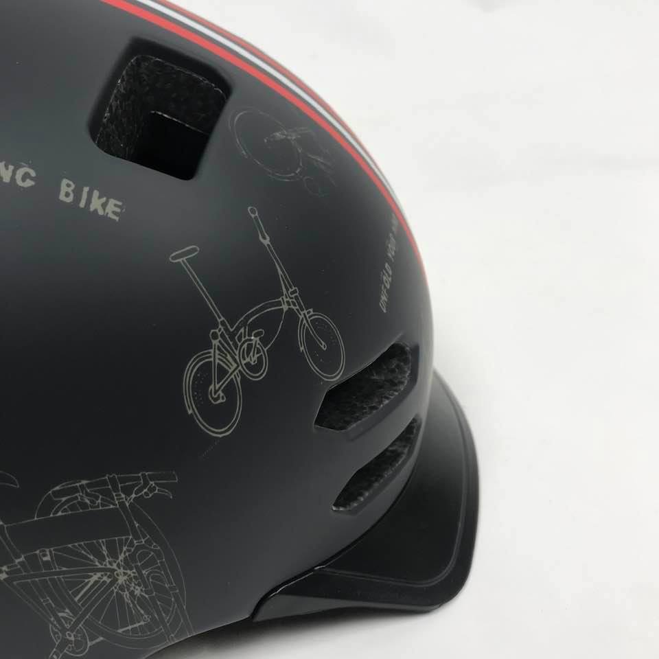 Helm Sepeda Singletrek1 CitiBike Teringan no.1 di DUNIA HBR UYM RED