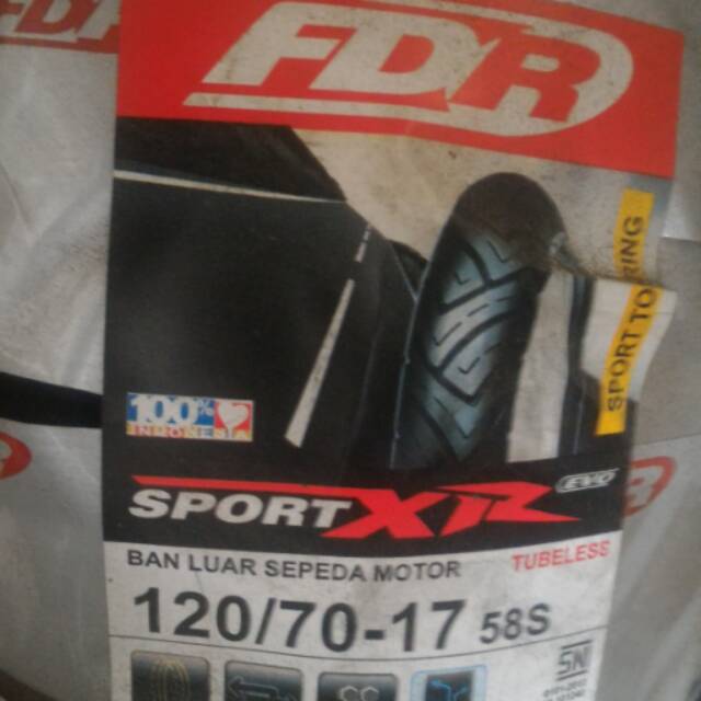 FDR Sport XR Evo uk. 120/70 - 17 (Sport Touring)