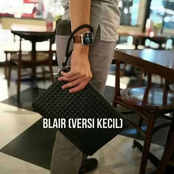 Tas Hand Bag Clutch pria/wanita impor. -BLAIR (kecil)-