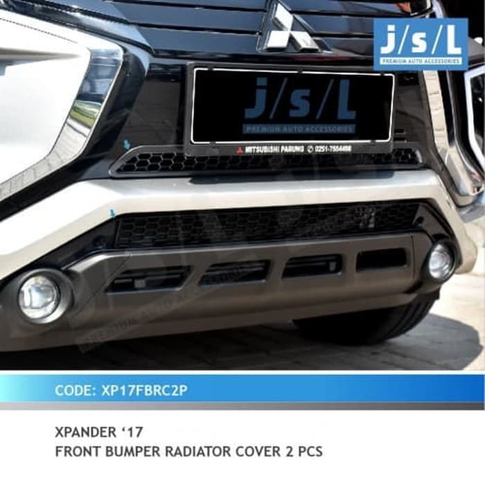 FRONT BUMPER RADIATOR COVER XPANDER 2017 2 PCS