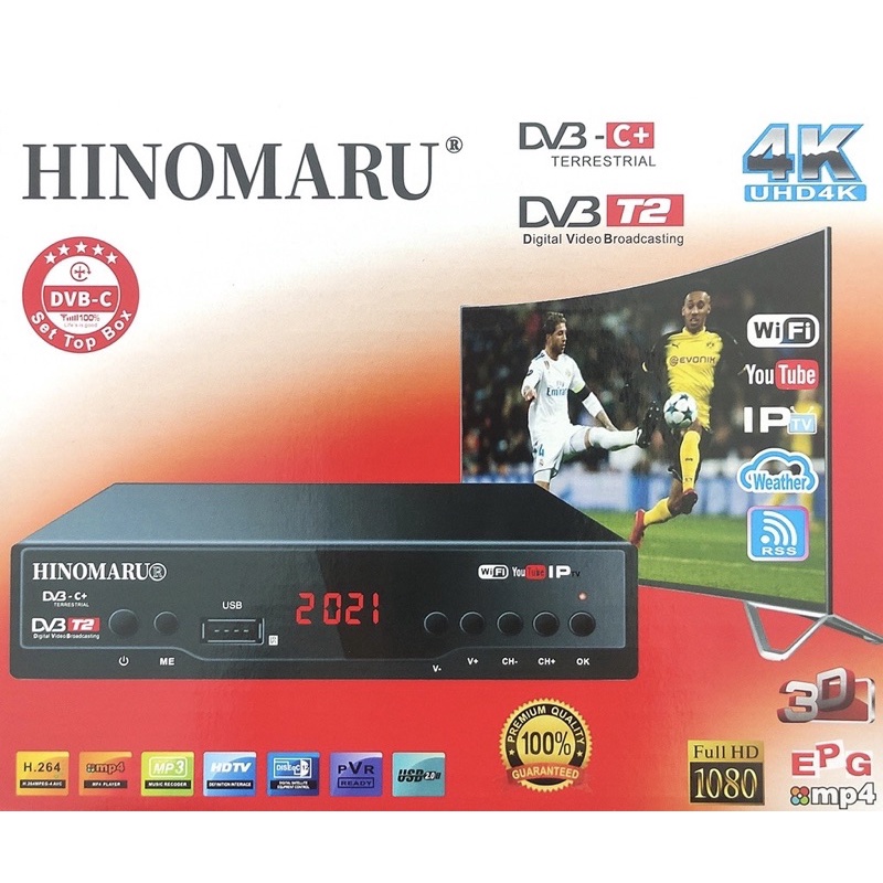 Receiver Set Top Box Welhome Sanex Luby Matrix Receiver TV Digital STB