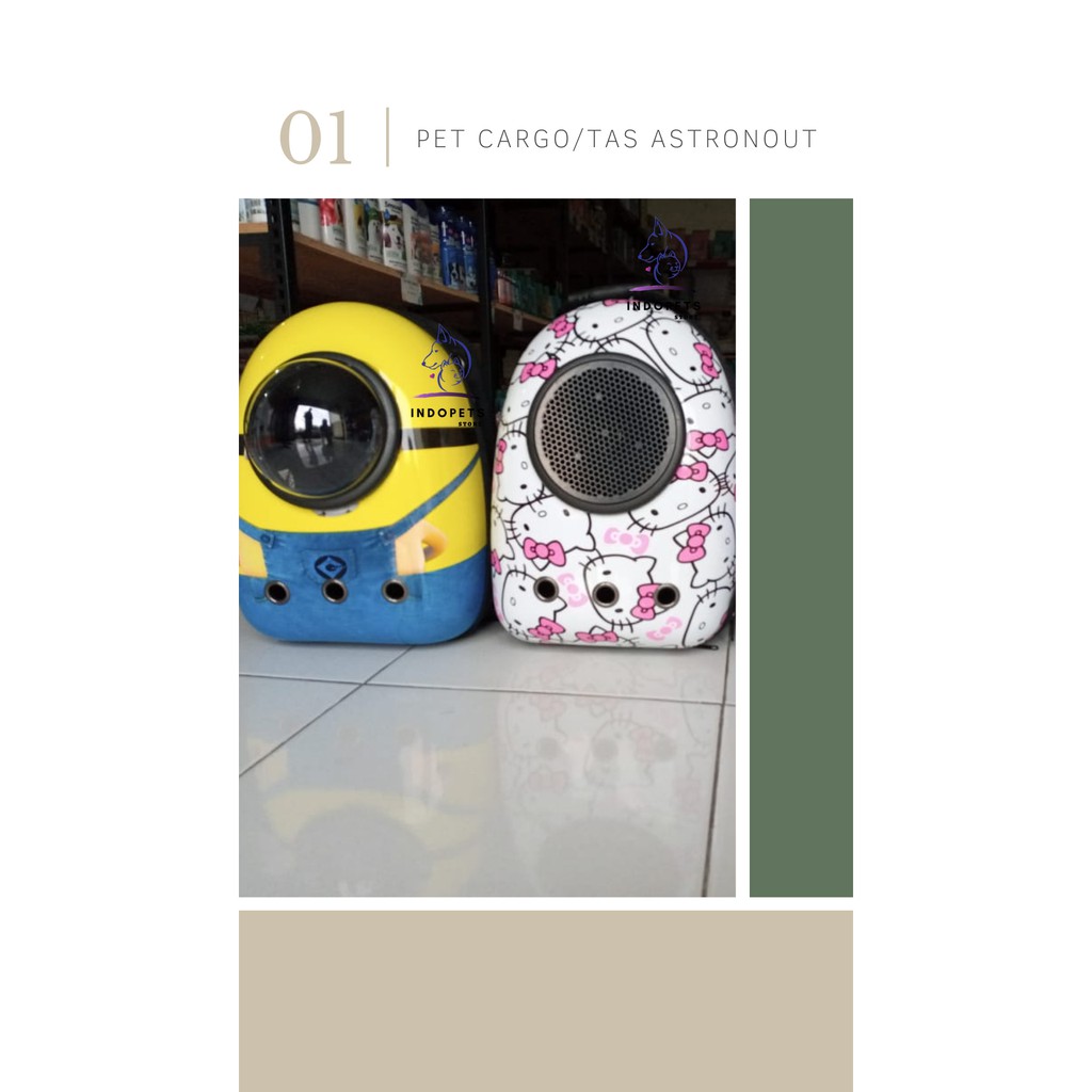 Tas Astronot / Pet Cargo / Pet Carrier