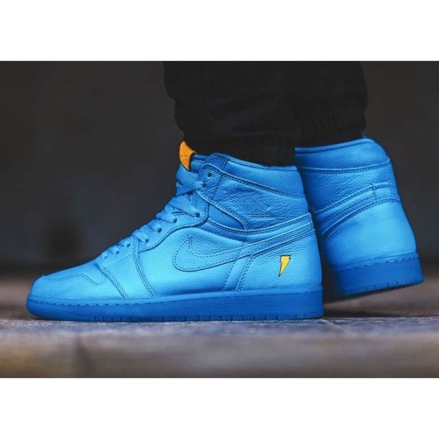 Nike Air Jordan X Gatorade Cool Blue Sneakers Sepatu Basket Pria PREMIUM