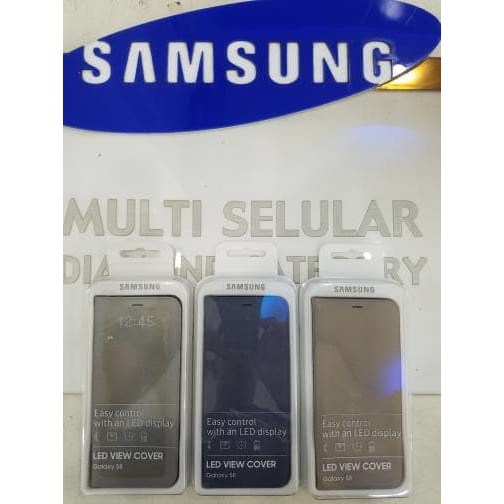 Sarung LED VIEW COVER Samsung Galaxy S8 Original