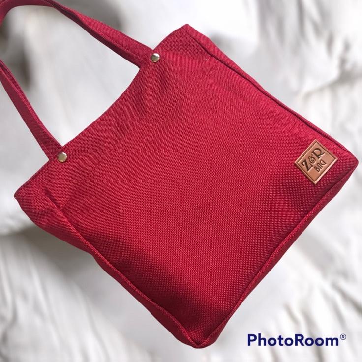 ✪ Totebag kanvas / tote bag polos / totebag kantong depan / totebag kekinian / totebag laptop / tote