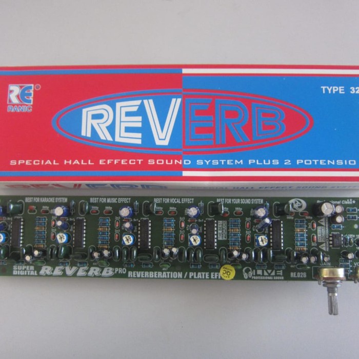 kit echo reverb 2 potensio