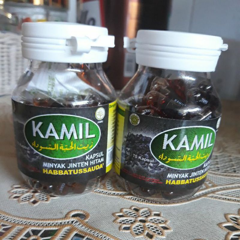 Kamil jinten hitam oil 70 kapsul ORIGINAL