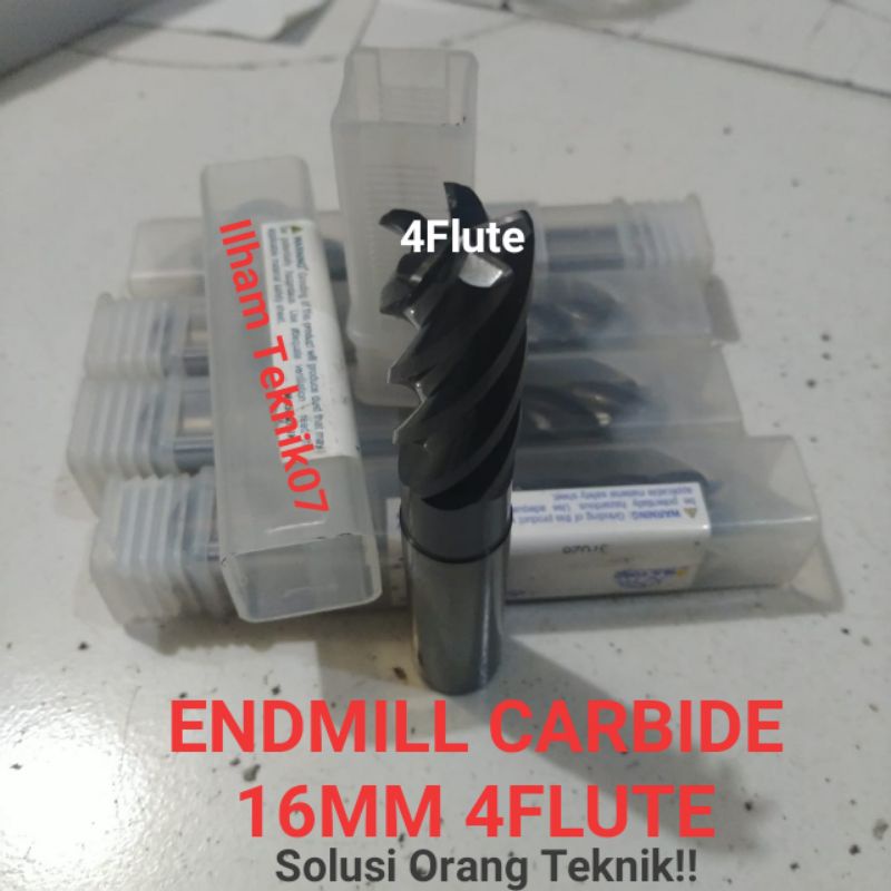 ENDMILL 16MM 5FLUTE CARBIDE BORFRES MATA BOR 5FLUTE ALAT BUBUT