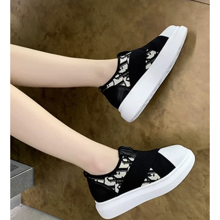 AGI2226 sepatu wanita murah sepatu fashion import sneakers wanita terbaru kekinian cod jakarta