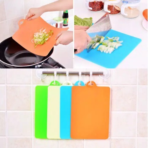 TALENAN PLASTIK LENTUR ALAS POTONG CHOPPING CUTTING BOARD