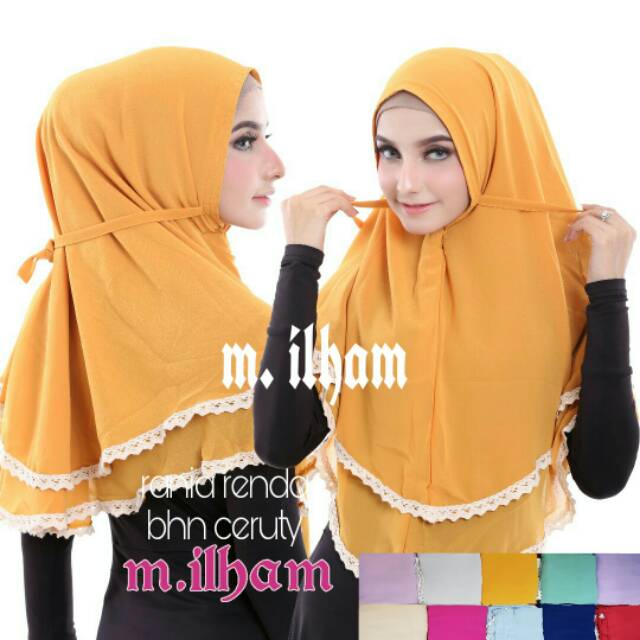 Hijab instan ceruty rania