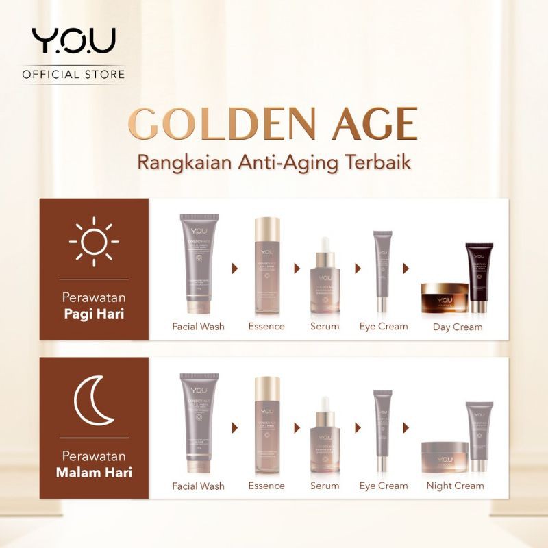 YOU Golden Age Illuminating Day Cream SPF 30 PA+++ 18gr