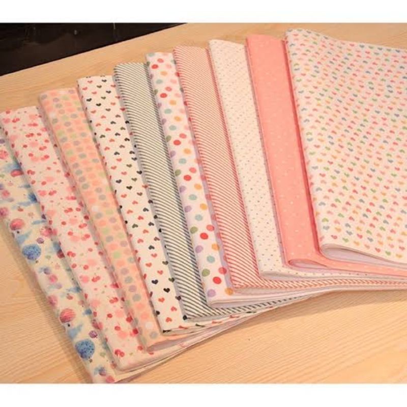 

Kertas kado tambahan untuk hampers