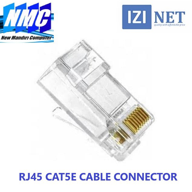 RJ45 CAT 5E KONEKTOR KABEL RJ45 CAT5E CABLE CONNECTOR RJ 45