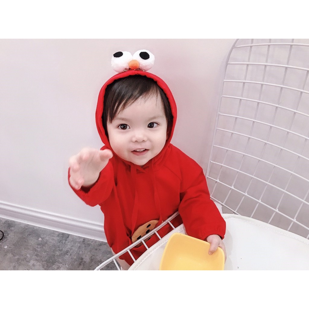 Jumper Anak | Jumper Hoodie Elmo