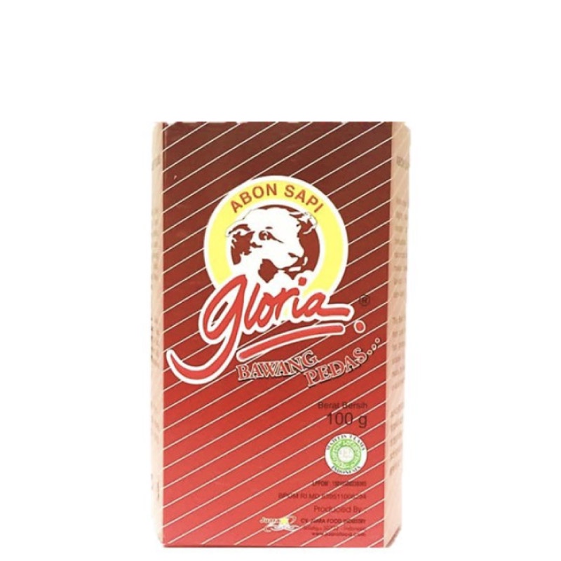 

Gloria Abon Sapi Bawang Pedas 100 gr