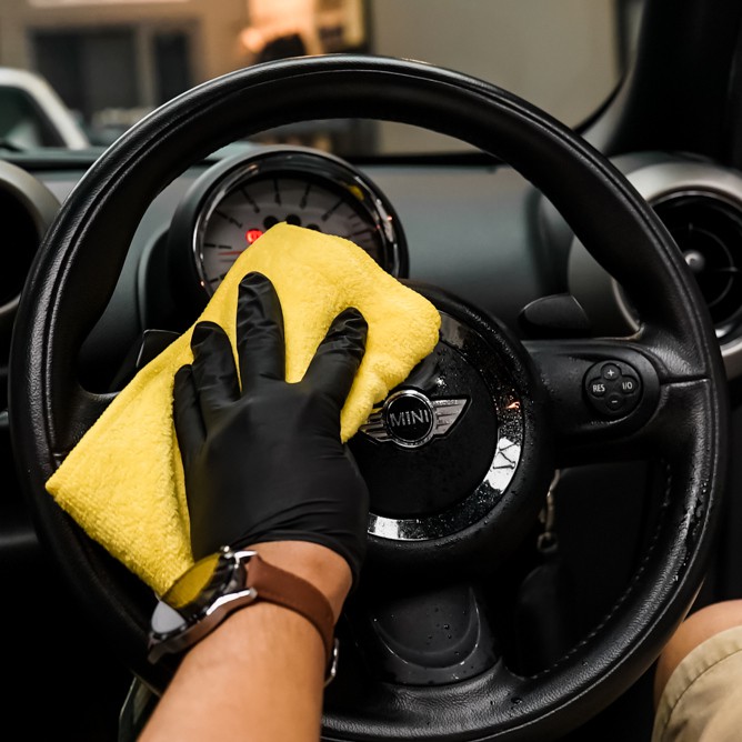 Kain Microfiber Detailing Premium Quality 40x40cm 320 Gsm - nanoTECH PROTECTION - MULTI PURPOSE WIPE - Lap Mobil  - Microfiber Coating - Microfiber Towel - Handuk Mobil - Lap Motor - Drying Towel - Lap Pengering Mobil - Lap Mobil - Lap Motor - Lap Coating