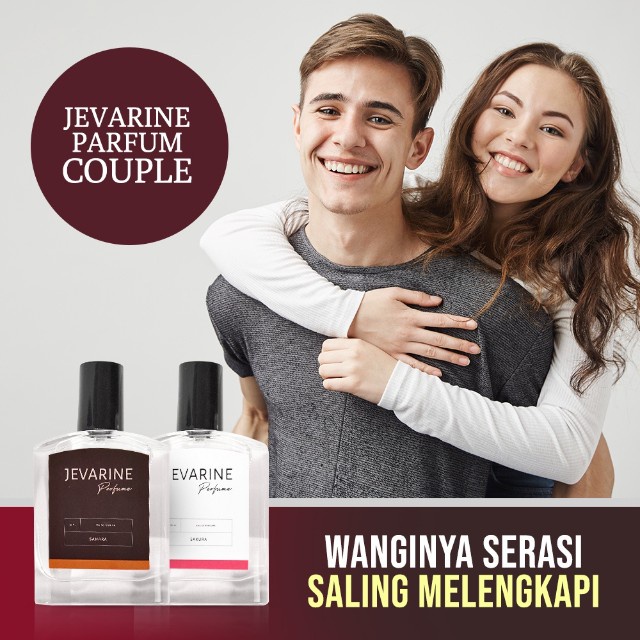 PARFUM JEVERINE COUPLE PARFUM PRIA&amp;WANITA PARFUME SAKURA&amp;SAHARA