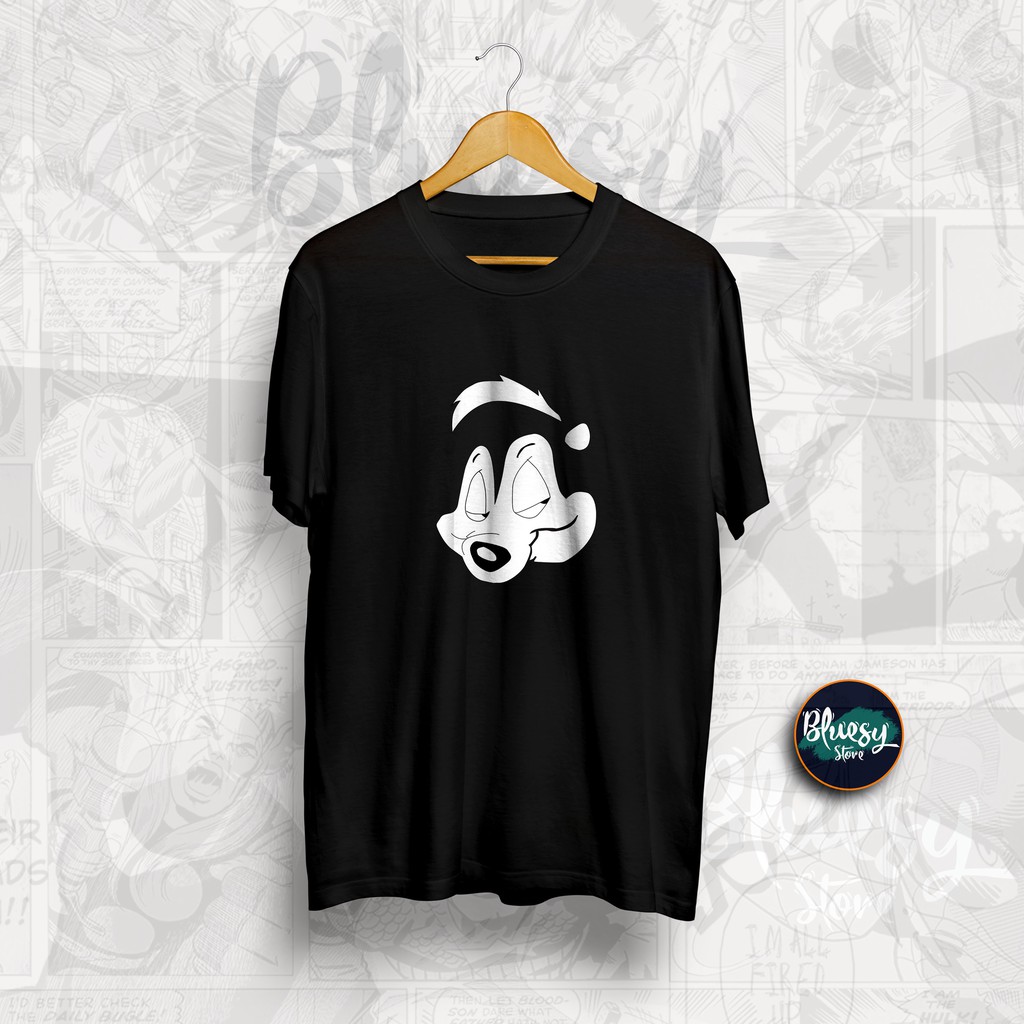 Kaos PEPE LE PEW KARTUN WARNER BROS TOM AND JERRY ANIMASI KARTUN KAOS DISTRO MURAH