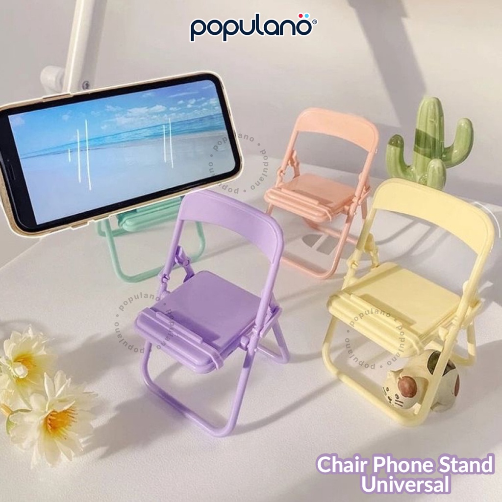 Phone Holder Chair Stand Hp Kursi Dudukan Docking Sandaran Handphone