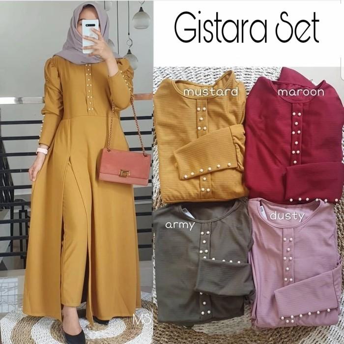 setelan gamis celana wanita muslim syar'i ,setelan gamis Maxi celana