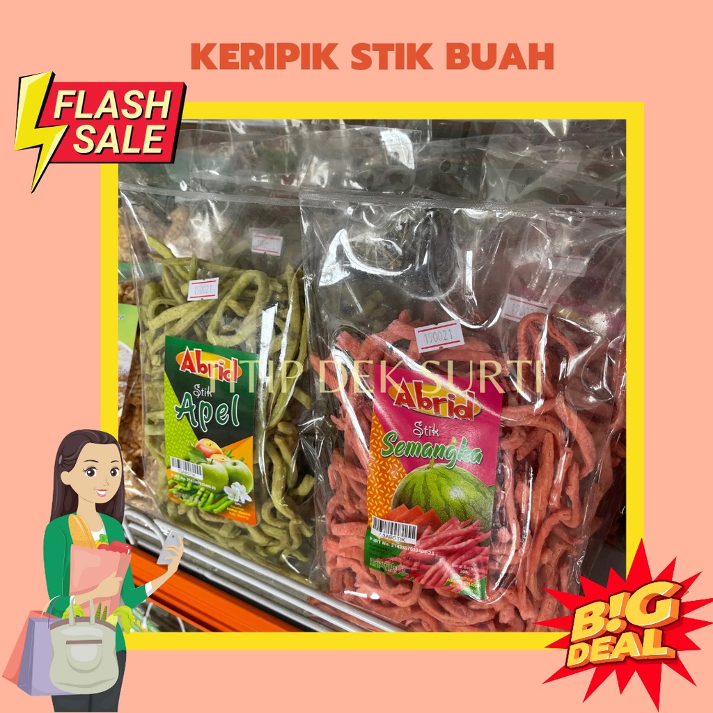 

Stick Buah Apel & Semangka Abrid
