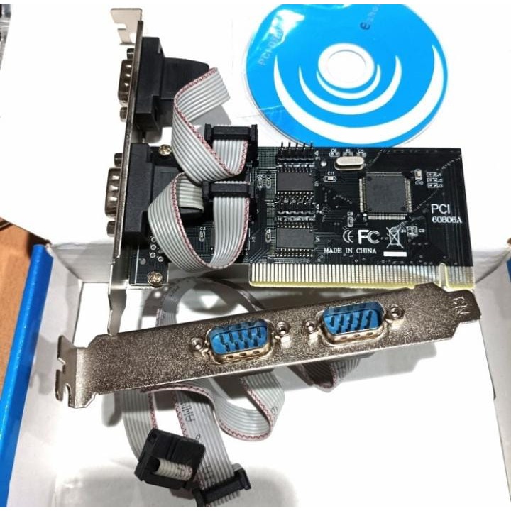 Jual Pci card Pci Serial card 4 port serial card Pci RS232 DB9 9pin ...