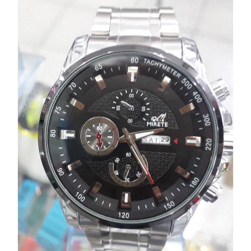 Pekanbaru Riau Jam Tangan Pria Sport Mirete Rantai Original ori Terlaris Premium cocok buat laki2