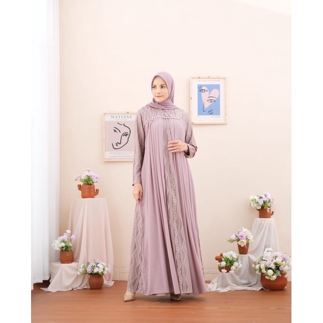 GAMIS TASYA~GAMIS PESTA~GAMIS MODERN~GAMIS BROKAT TILLE~GAMIS SABRINA~GAMIS MEWAH~GAMIS TERBARU~GAMIS SERAGAMAN TEBARU // Gamis Kebaya Terbaru Mewah