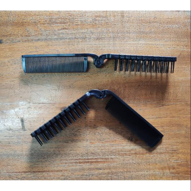 Sisir lipat hitam