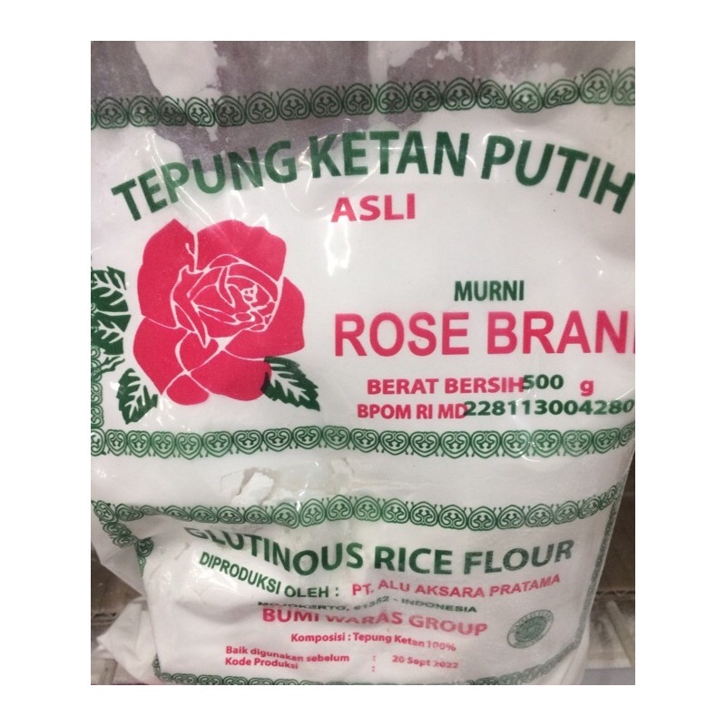 

Rose Brand Tepung Beras Ketan 500G