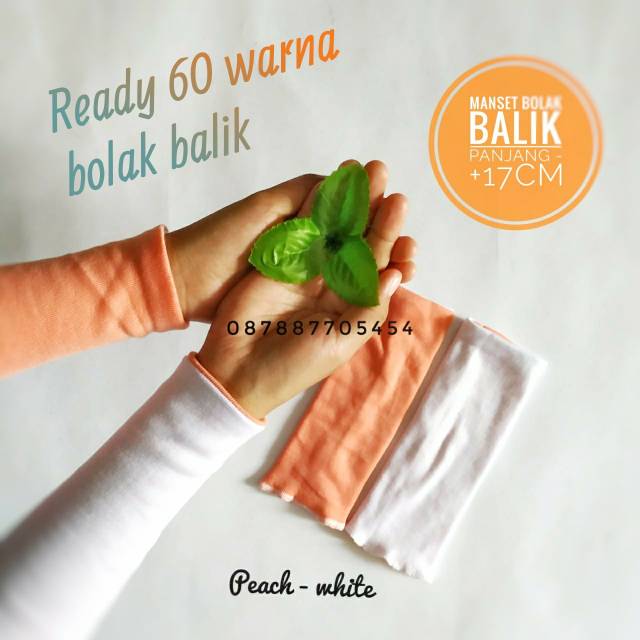 MANSET BOLAK BALIK BAHAN KAOS RIB