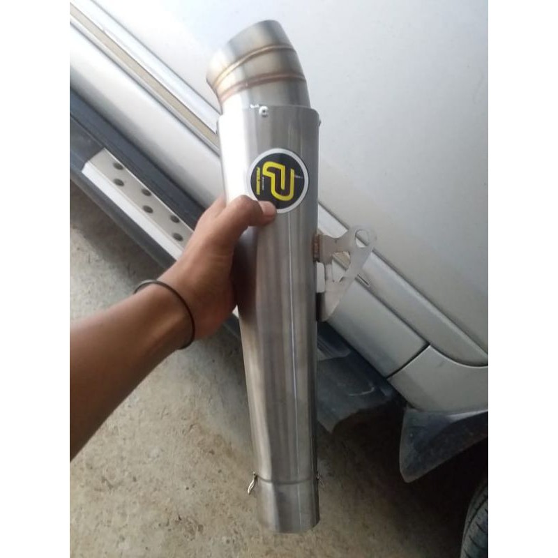 slincer knalpot pekajaman jigsaw sarteng diameter 50mm sarangan 1/2 suara bass engker