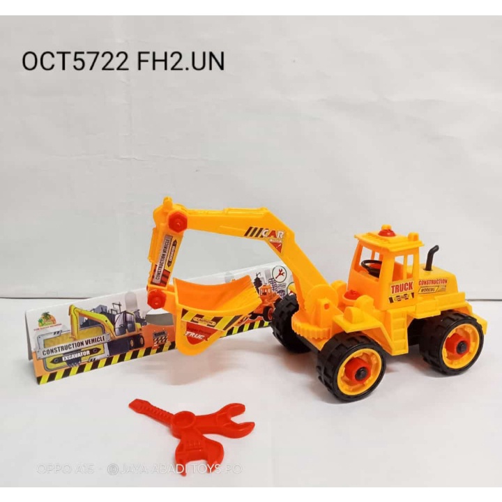 OCT 5722 - Mainan Mobil Truk Excavator OCT5722