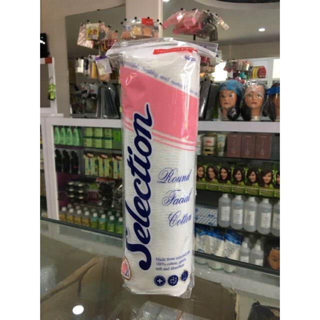 COD - Kapas Selection Bulat Oval 80pcs