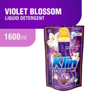 So Klin Cair Detergent Violet 1600ml
